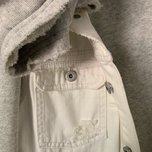 Free People Denim Knit Jacket - Picture 4 of 5